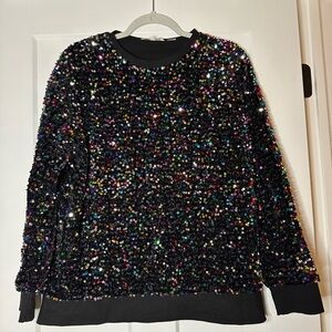 Sequin sweater